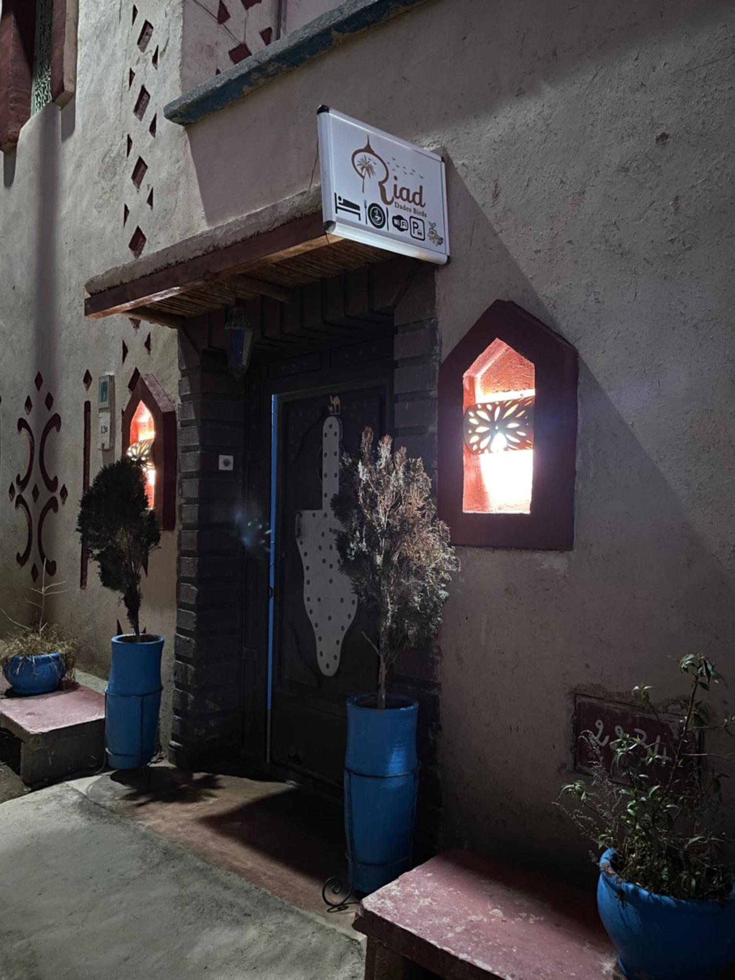 Riad Dades Birds Boumalne Dades Экстерьер фото